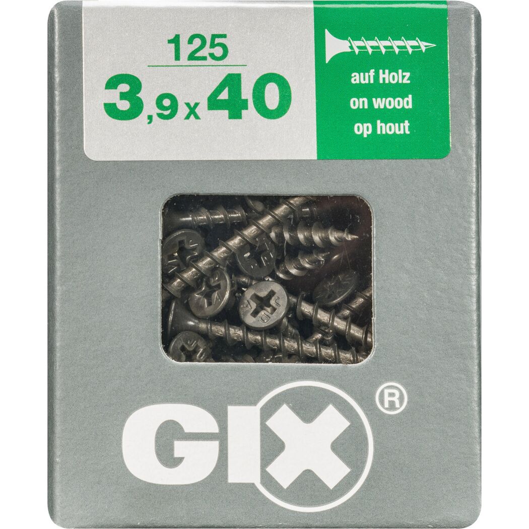 Trockenbauschraube 'Gix-B' PH2 Ø 3,9 x 40 mm 125 Stück