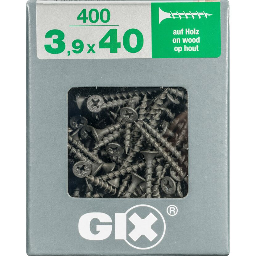 Trockenbauschraube 'Gix-B' PH2 Ø 3,9 x 40 mm 400 Stück