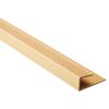 PVC-Einfassprofil buchefarben 1000 x 25 mm