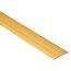 Übergangsprofil Aluminium messingfarben 1000 x 37 mm