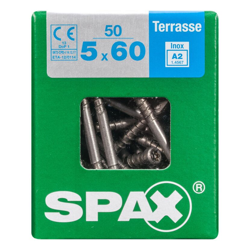 Terrassenschrauben T-Star Ø 5 x 60 mm 50 Stück