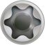Terrassenschrauben rostfrei Ø 5 x 60 mm 200 Stück