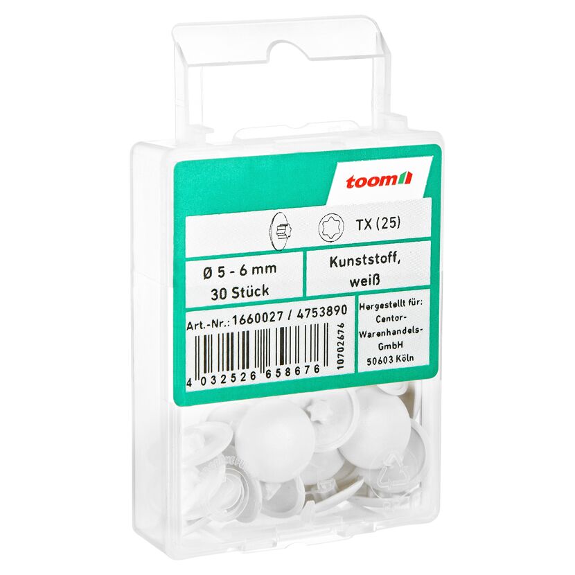 Abdeckkappen TX25 30 Stück