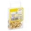 20 vermessingte Fitschenringe, 9 x 15 x 2 mm, der Marke toom