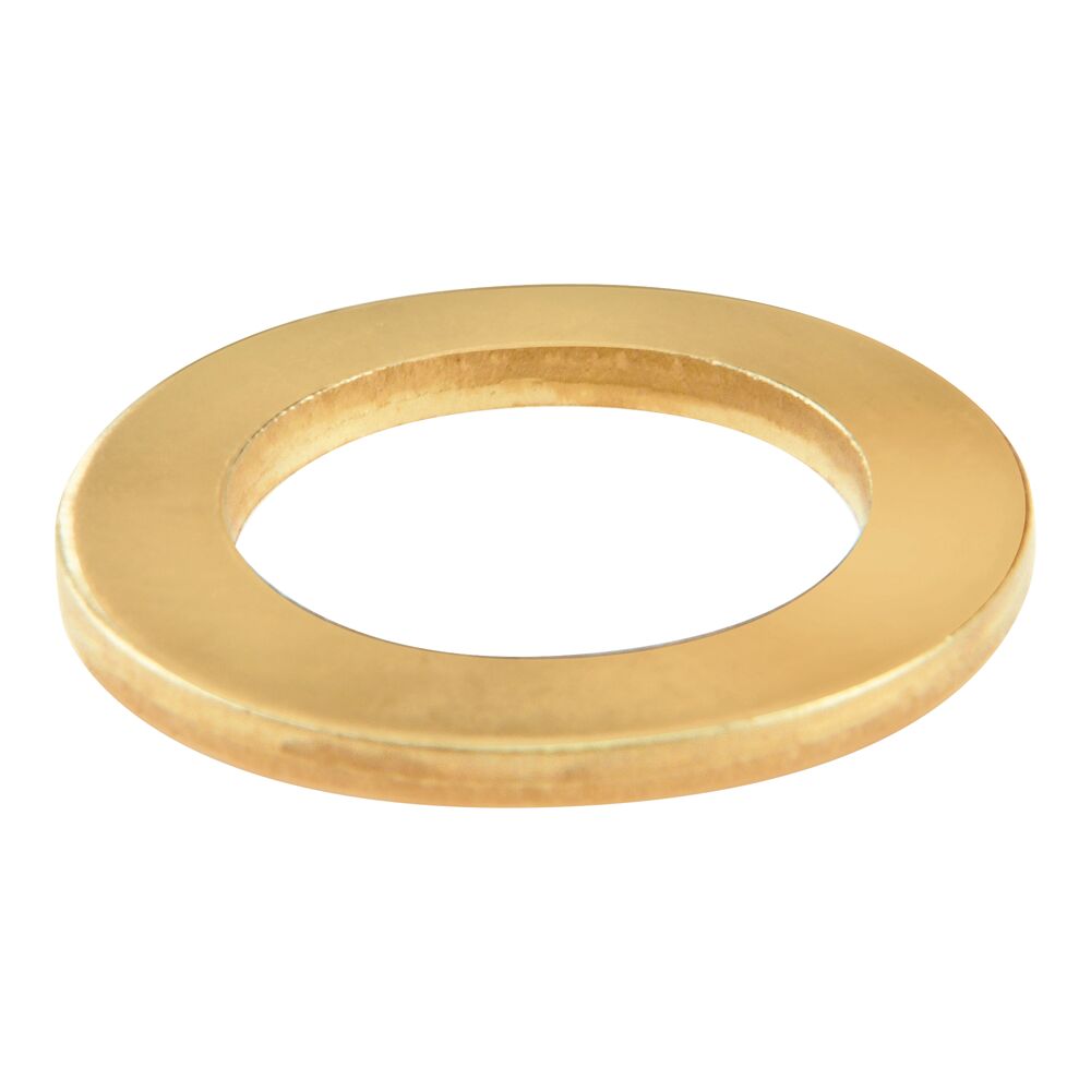 Goldener Fitsch.Ring 11x16x2 verm