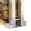 Holzstapelhalter Stahl