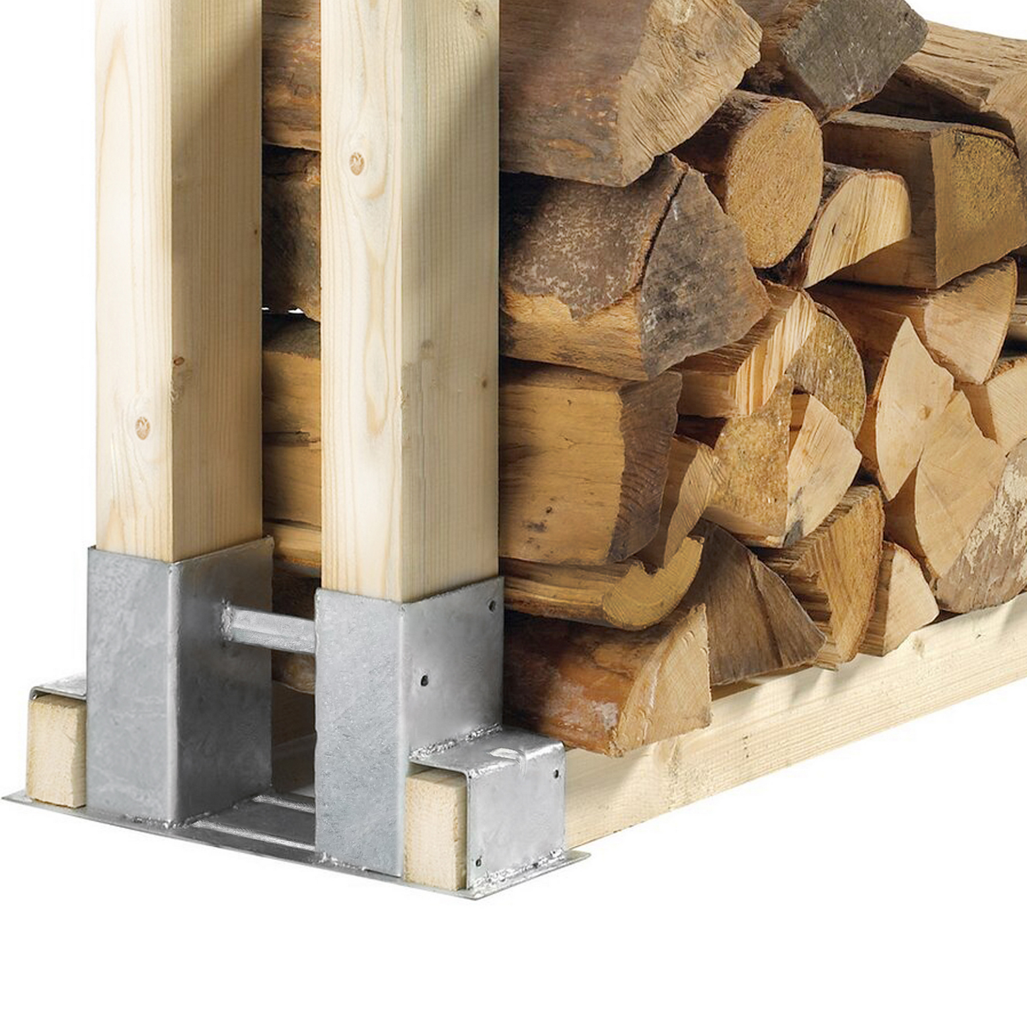 Holzstapelhalter Stahl