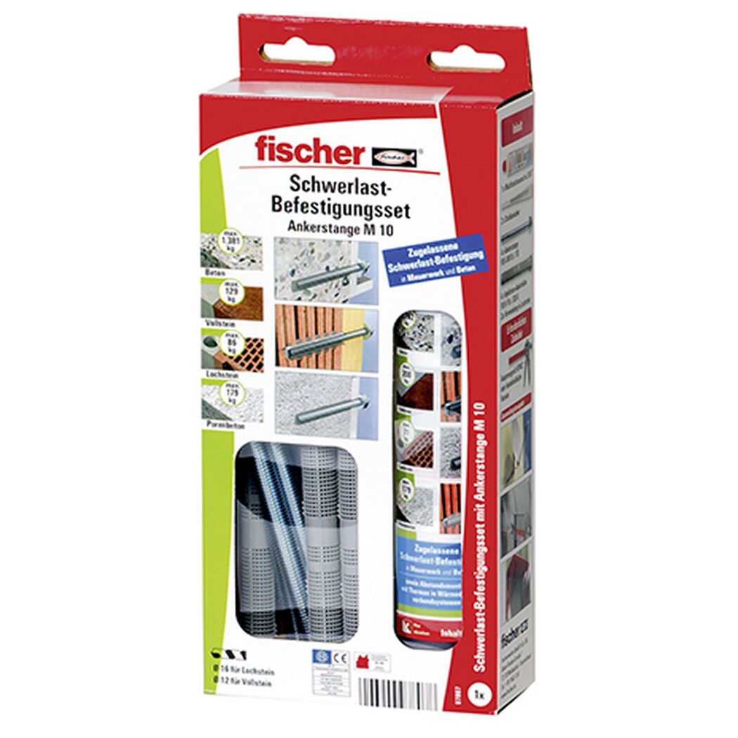 fischer Schwerlast-Befestigungsset 300 T SBS Set M 10