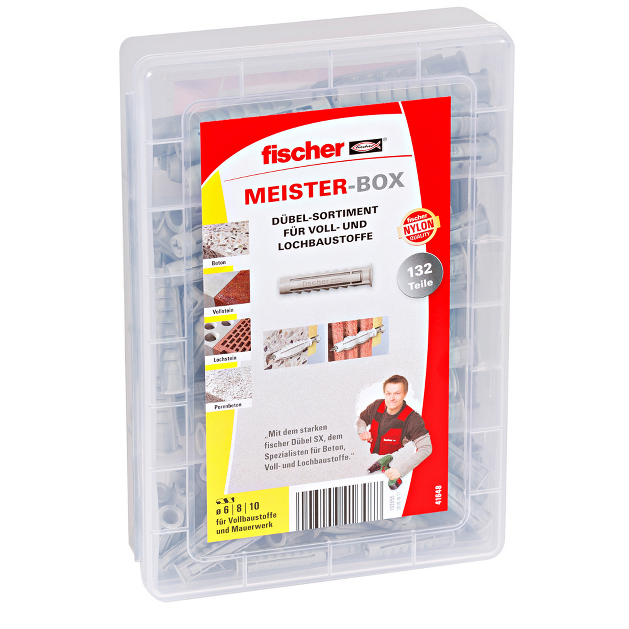 fischer Meister-Box SX-Dübel 132-teilig + product picture