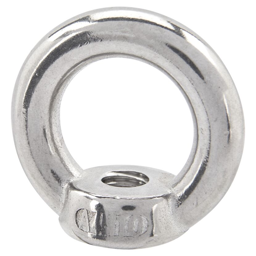 Seilflechter Ringmutter Edelstahl A4 M10 Ø 30 mm
