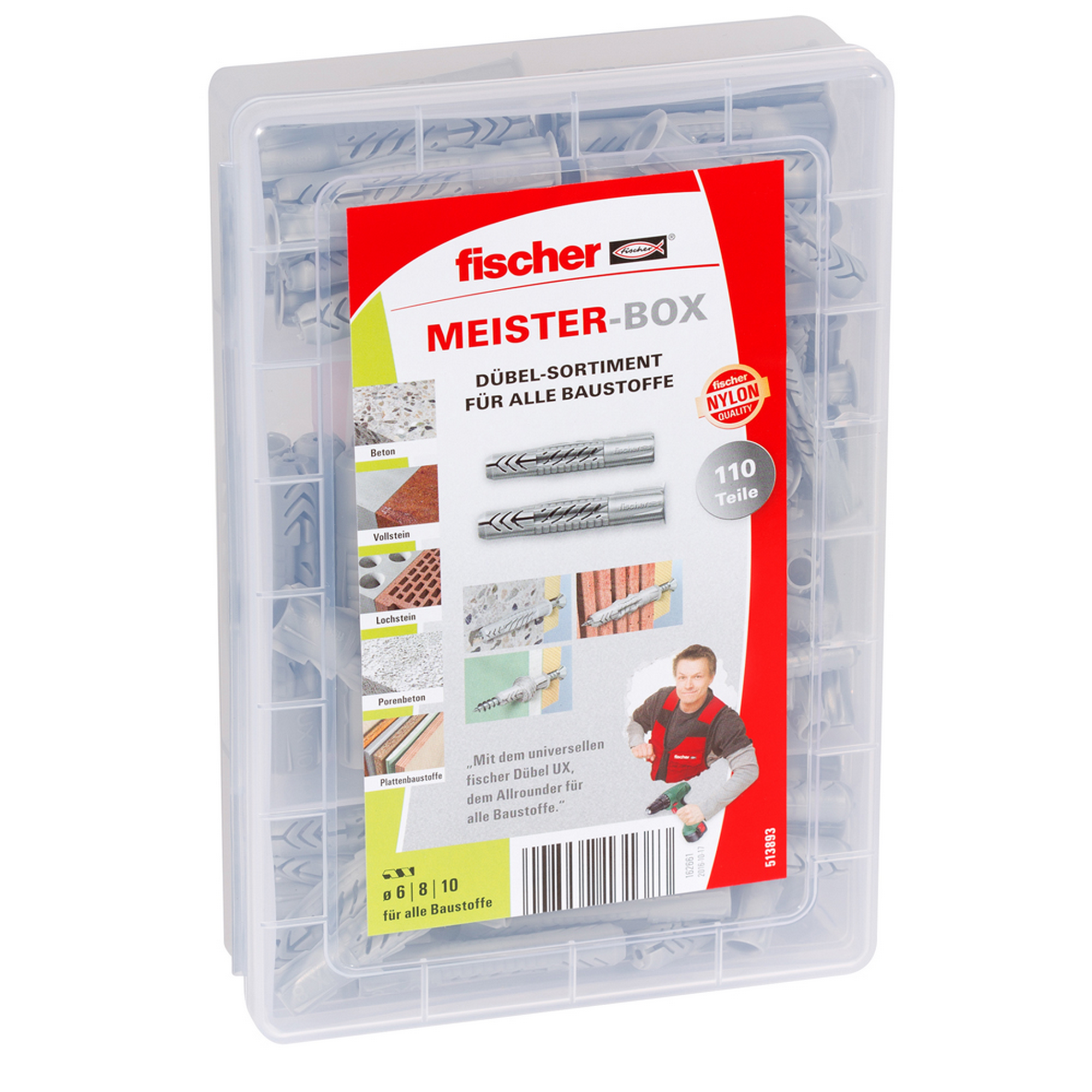 fischer Meister-Box UX/UX R 110-teilig + product picture