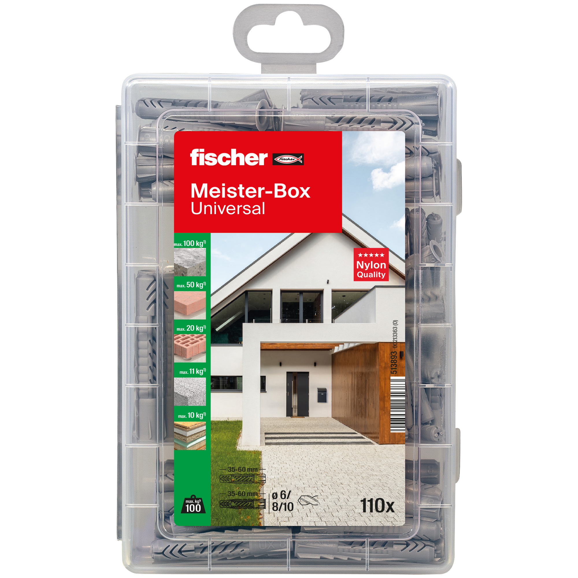 fischer Meister-Box UX/UX R 110-teilig