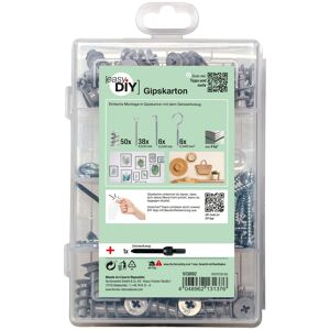 fischer Meister-Box Mit GK + Schrauben + Haken 101-teilig