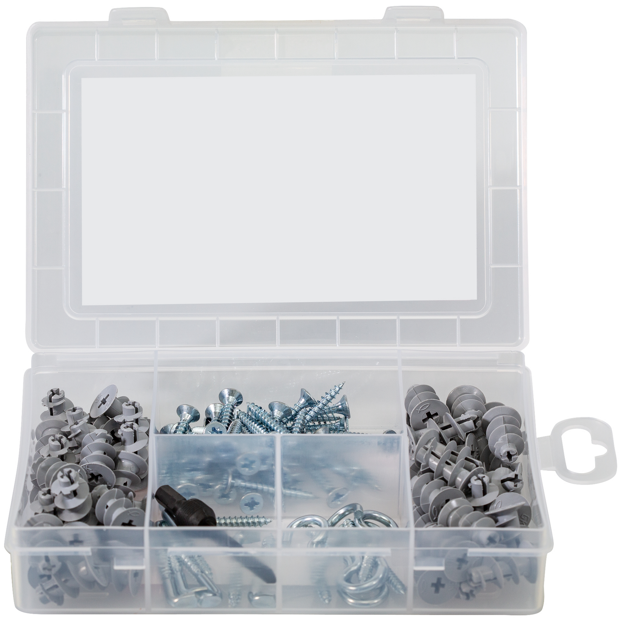 fischer Meister-Box Mit GK + Schrauben + Haken 101-teilig