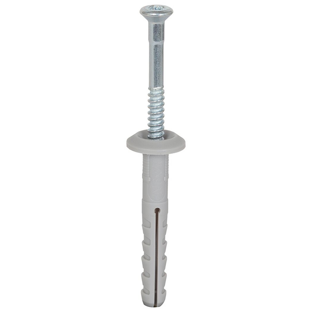 fischer Nageldübel N 6 x 40/7 P Pilzkopf 50 Stück