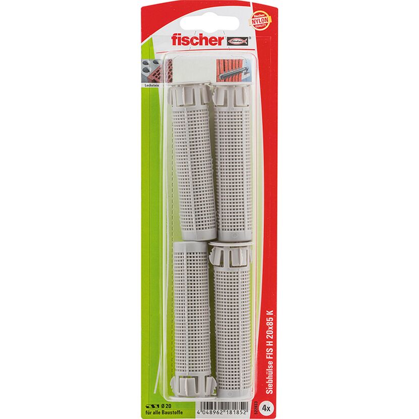 fischer Ankerhülse FIS H 20 x 85 K Kunststoff 4 Stück