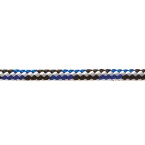 Textil-Seil Ø 5 mm blau-weiß-schwarz Meterware