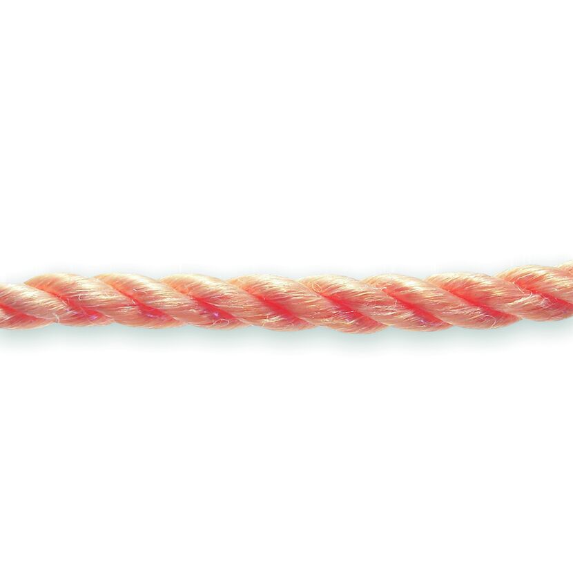 Textil-Seil Ø 3 mm geflochten orange 30 m