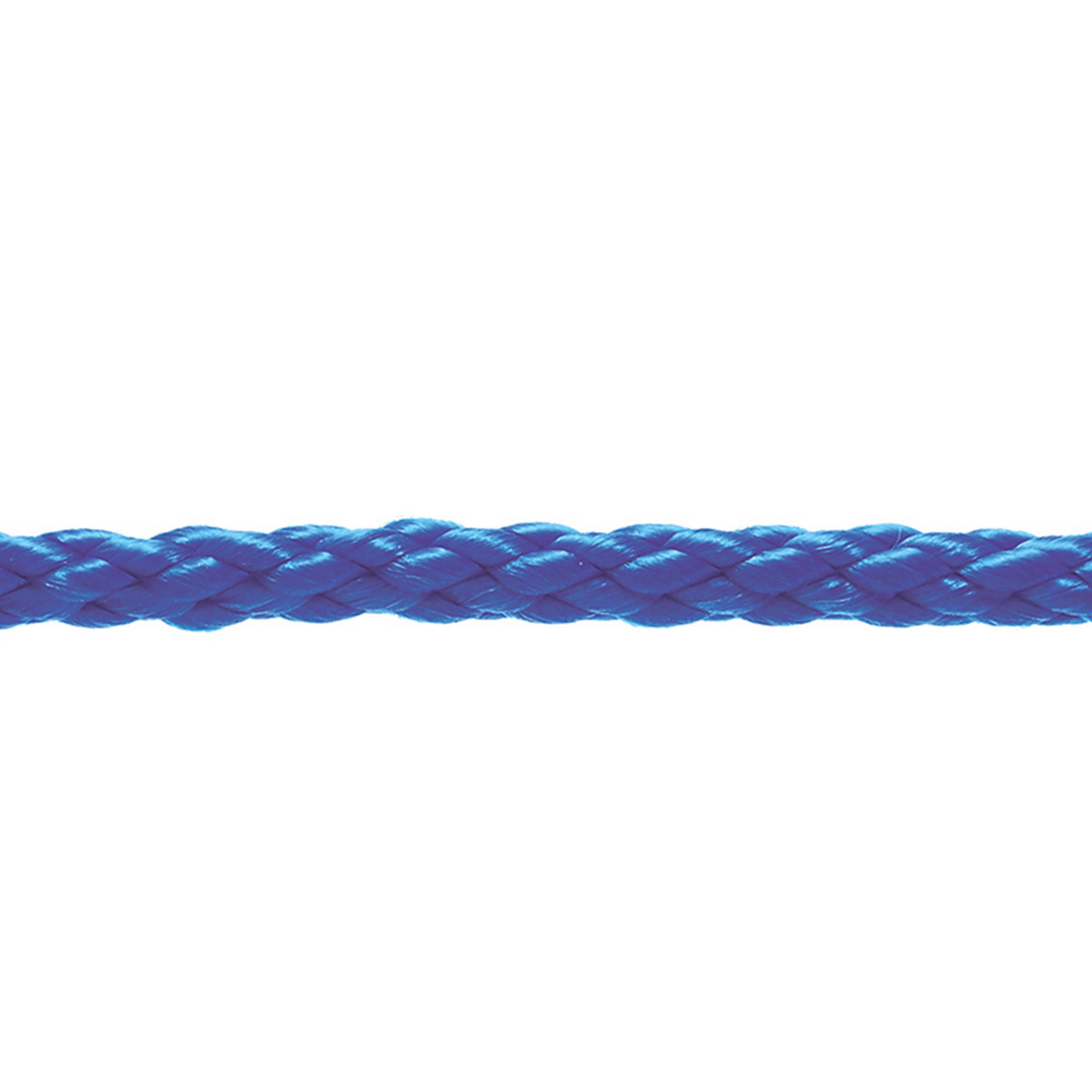 Textil-Seil Ø 6 mm geflochten blau 20 m + product picture