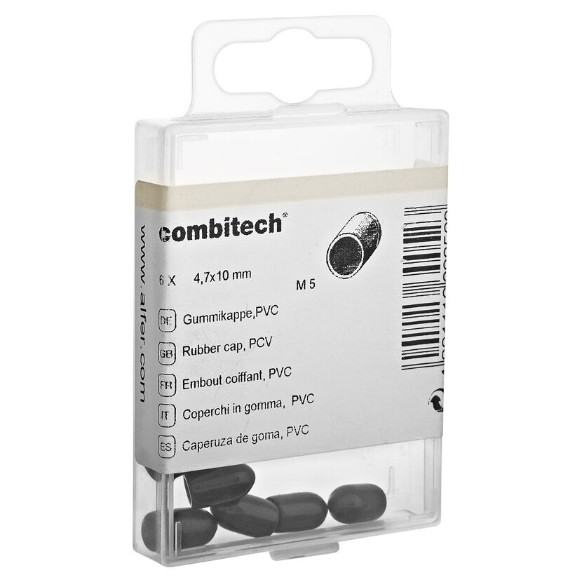 Gummikappen PVC Ø 4,7 x 10 mm 6 Stück