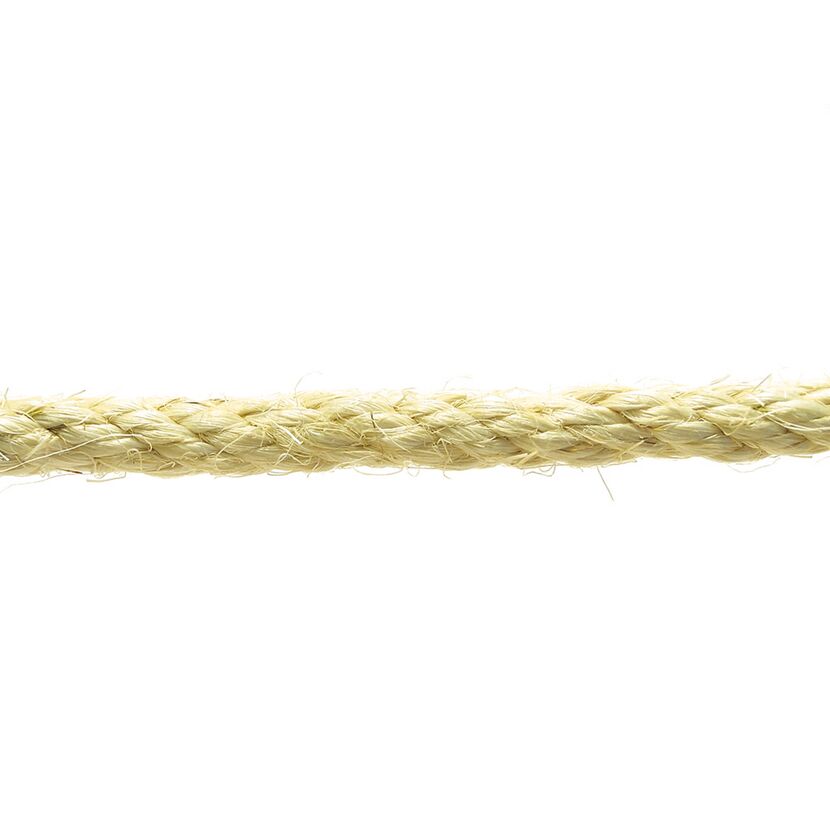 Sisal-Seil geflochten naturfarben Ø 12 mm x 20 m