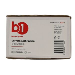 Universalschrauben Ø 4 x 30 mm 500 Stück