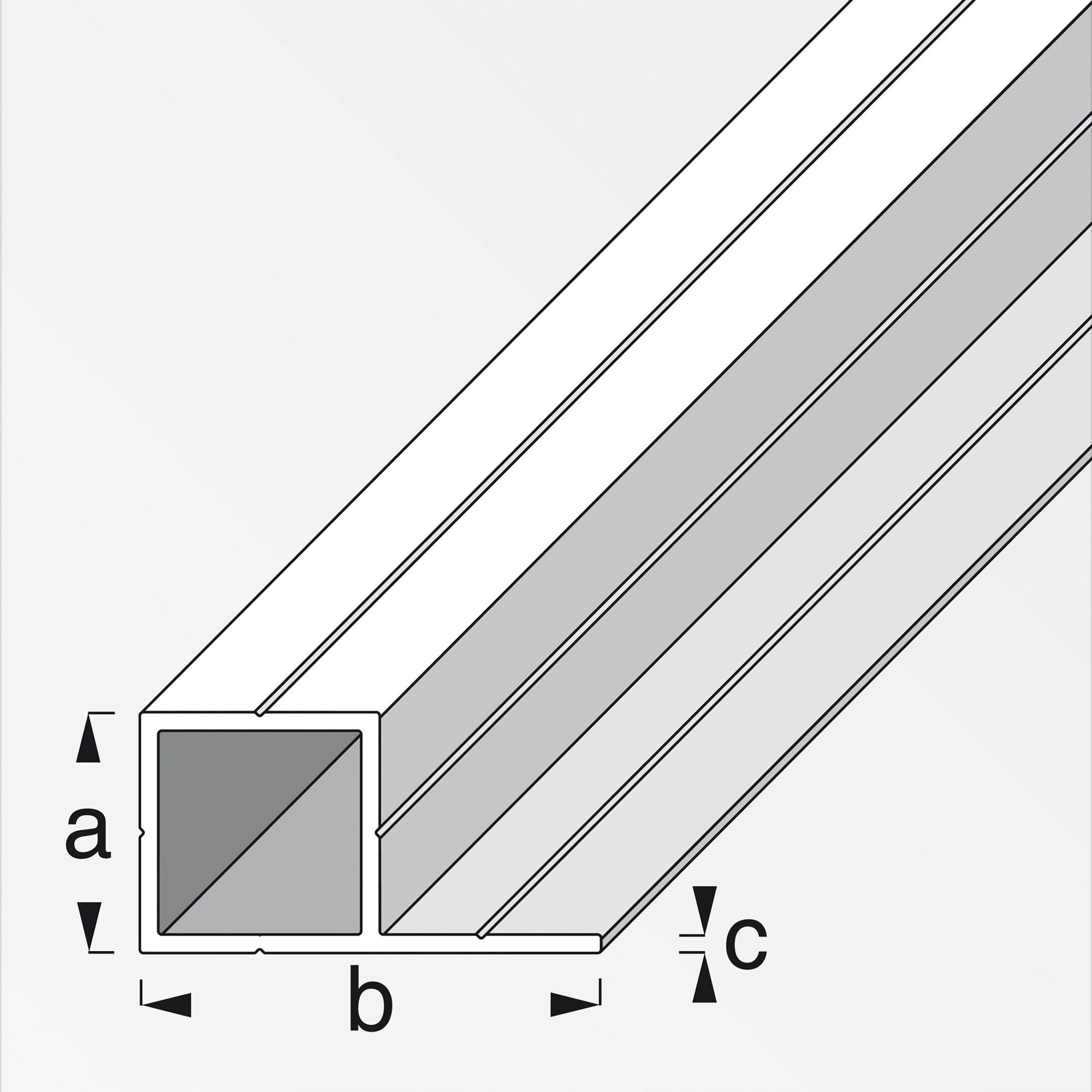 combitech Quadratrohr + product picture