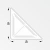 Knotenblech 60 x 60 mm 4 Stück