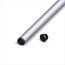 Lamellenstofen schwarz 19 mm rund, 2 Stück