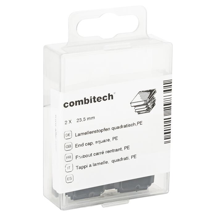 Alfer Lamellenstopfen schwarz 2,35 cm