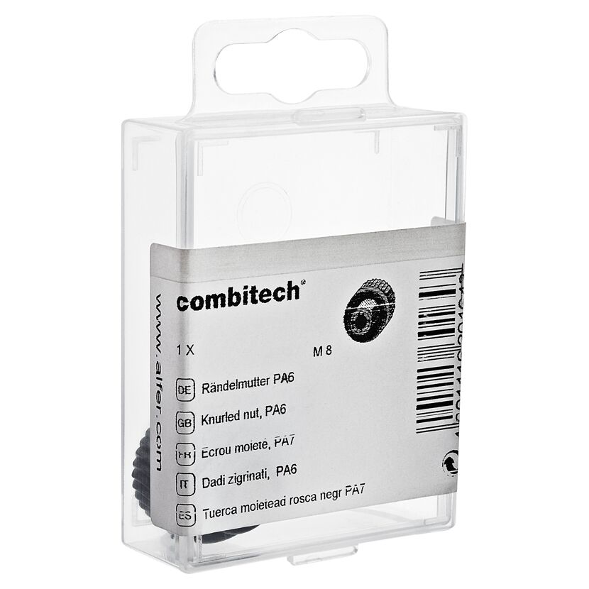 combitech Rändelmutter M8