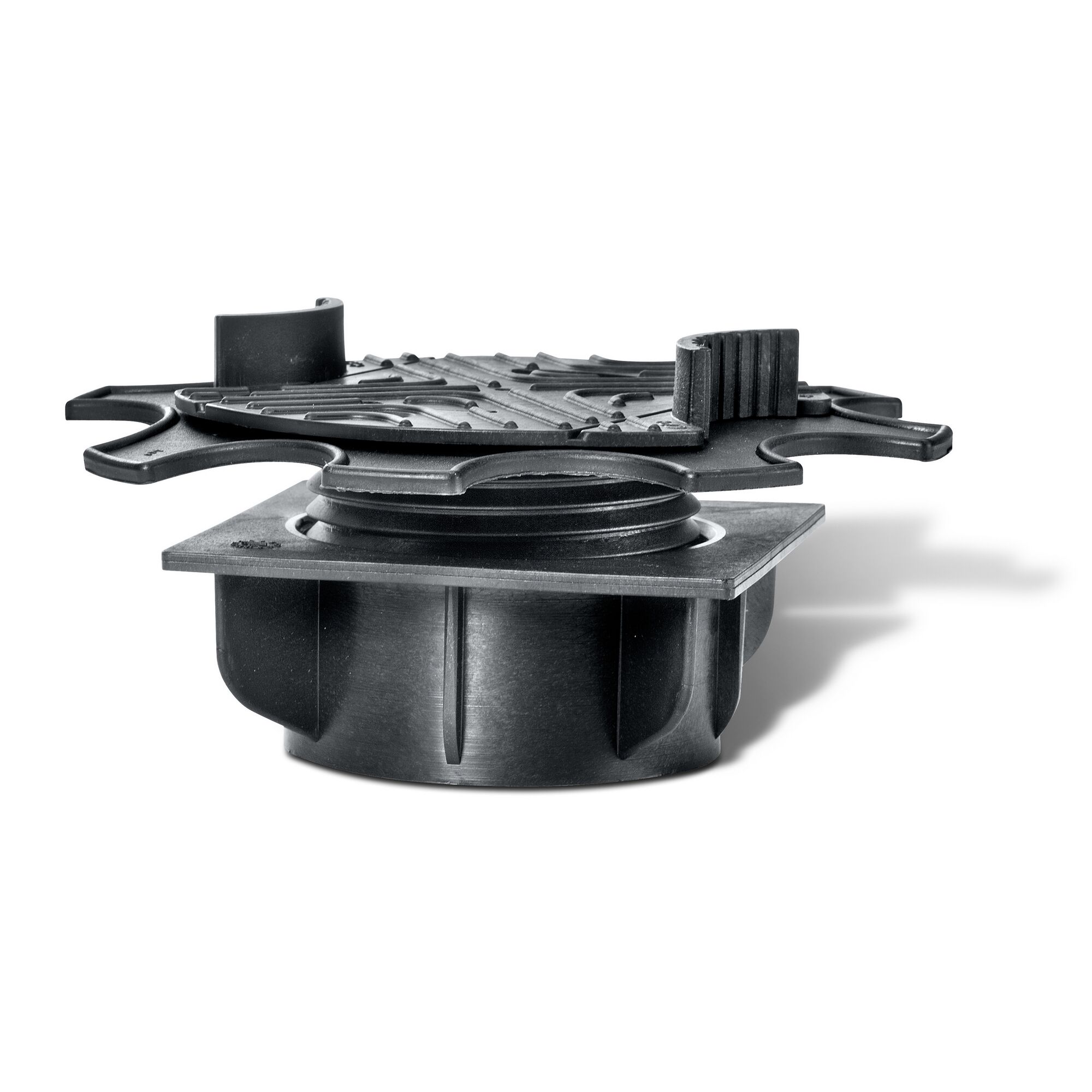 Schwarzer SPAX Freelift-Stellfuß