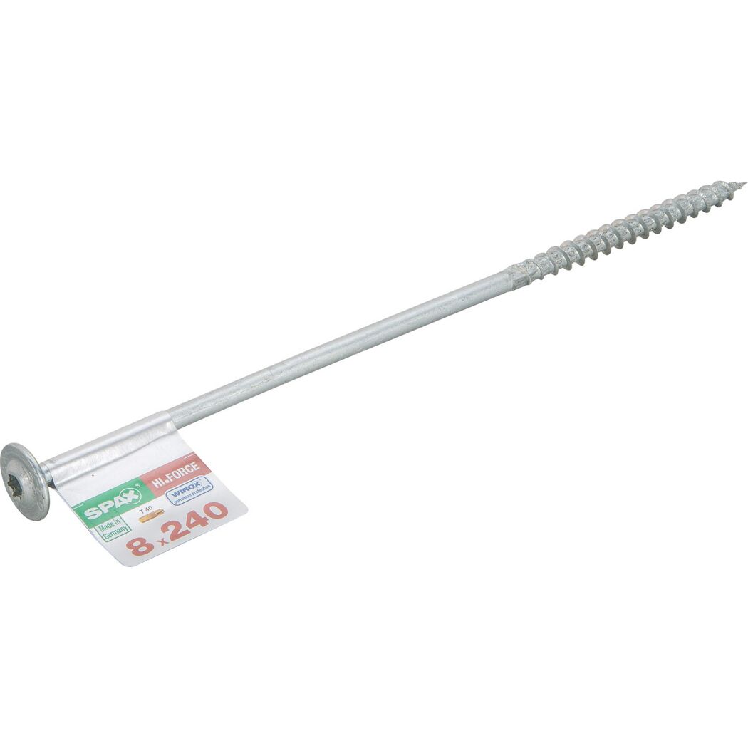 Tellerkopfschraube 'Hi.Force' Torx Ø 8 x 240 mm
