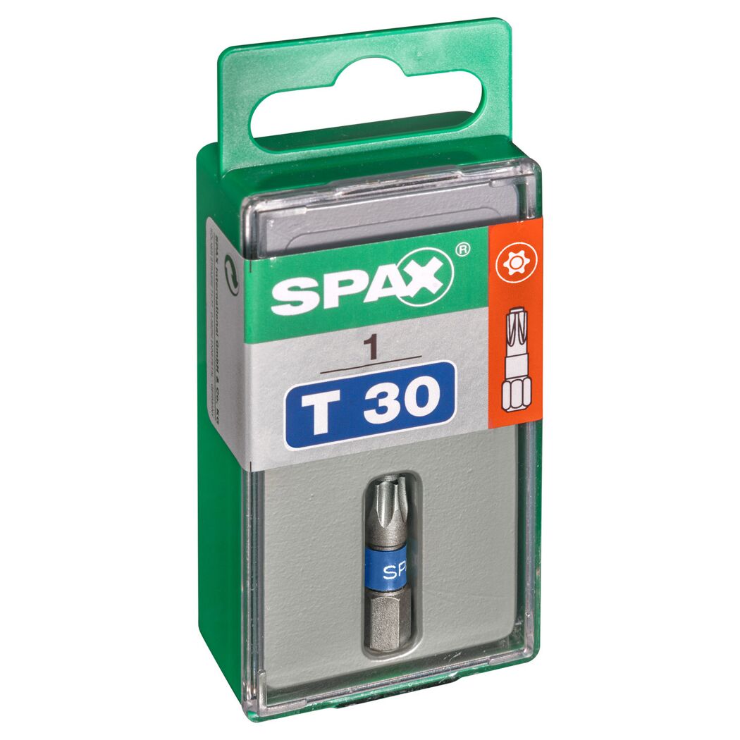 SPAX Bit TX T 30 in Verpackung