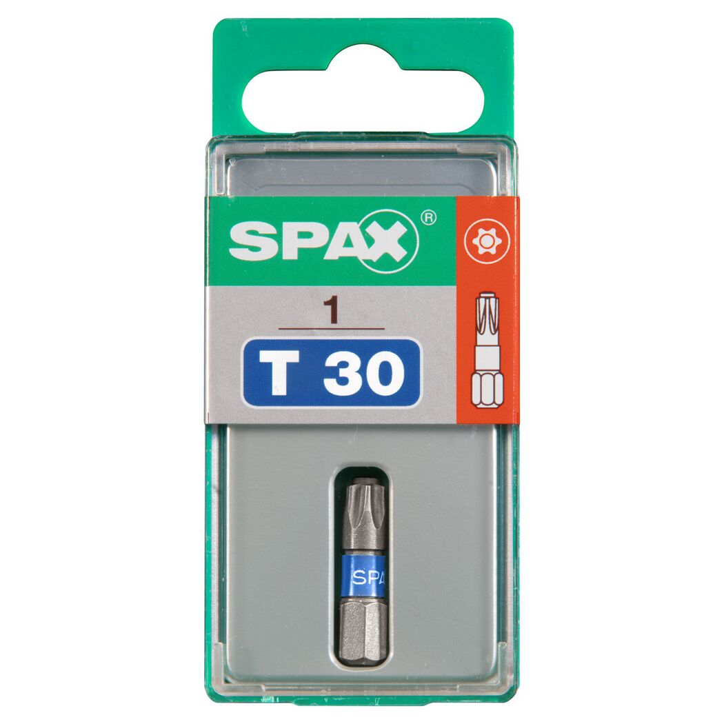 SPAX Bit TX T 30 in Verpackung