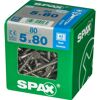 Senkkopfschrauben T-Star rostfrei Ø 5 x 80 mm 80 Stück