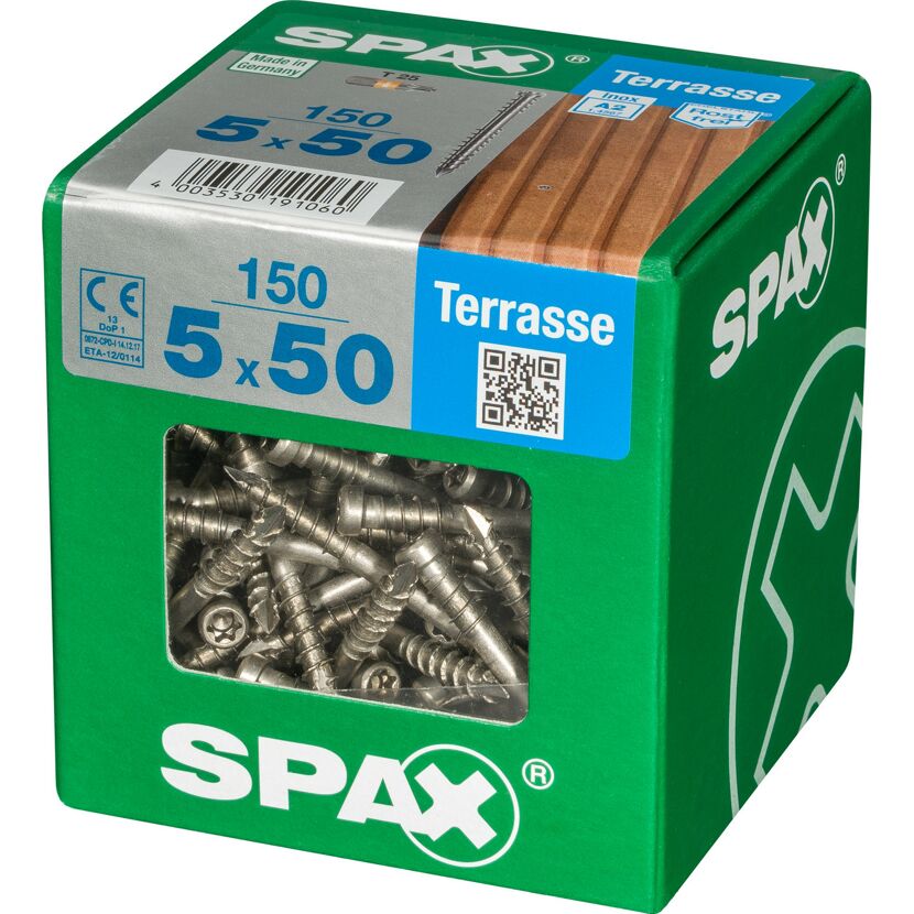Terrassenschrauben T-Star Ø 5 x 50 mm 150 Stück