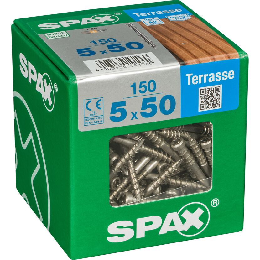 Terrassenschrauben T-Star Ø 5 x 50 mm 150 Stück