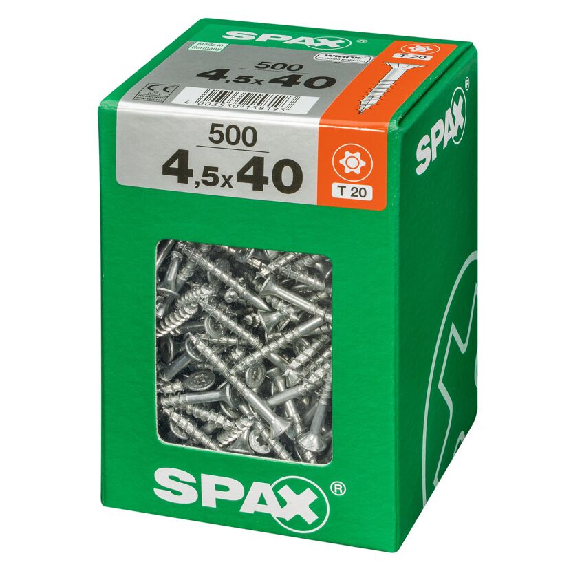 Senkkopfschrauben T-Star Ø 4,5 x 40 mm 500 Stück