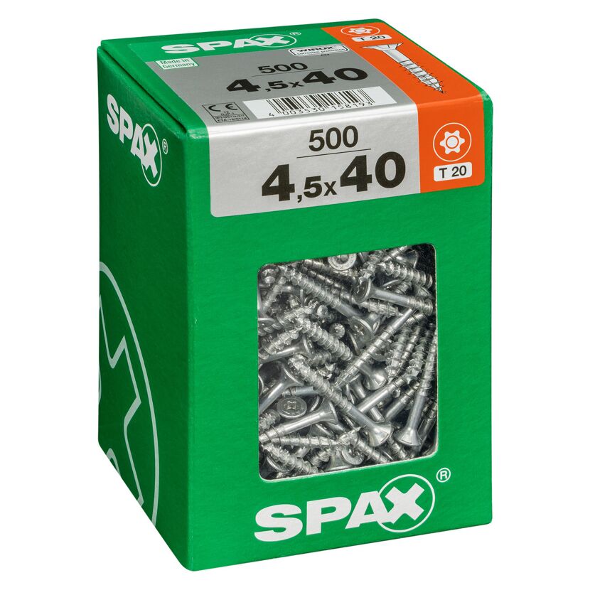 Senkkopfschrauben T-Star Ø 4,5 x 40 mm 500 Stück