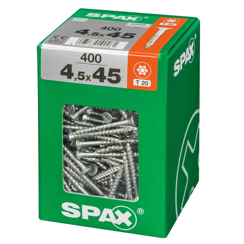 Senkkopfschrauben T-Star Ø 4,5 x 45 mm 400 Stück