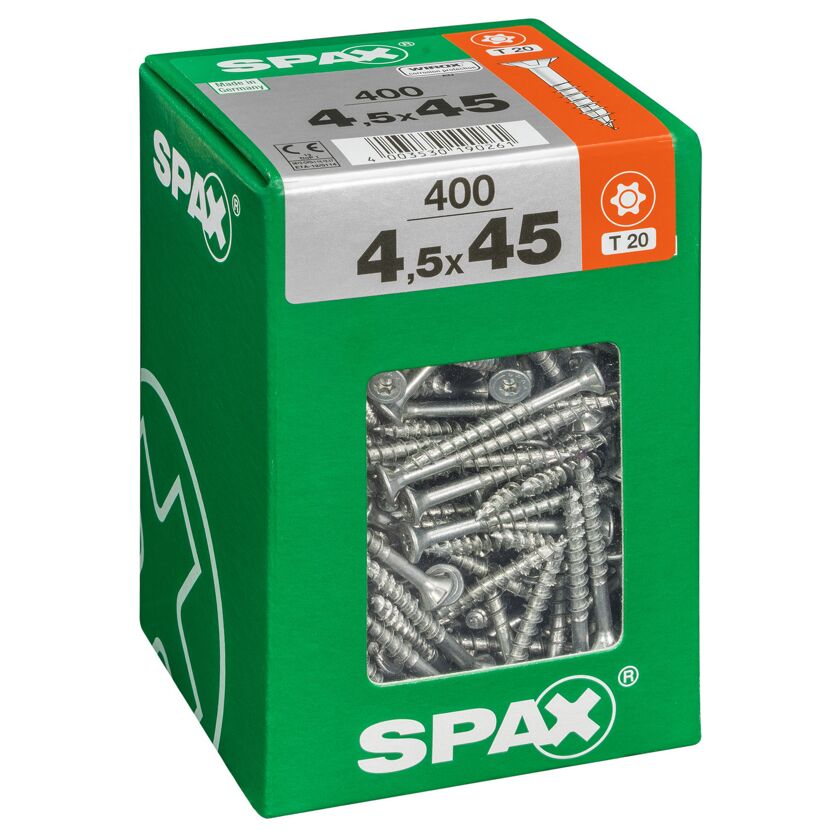 Senkkopfschrauben T-Star Ø 4,5 x 45 mm 400 Stück