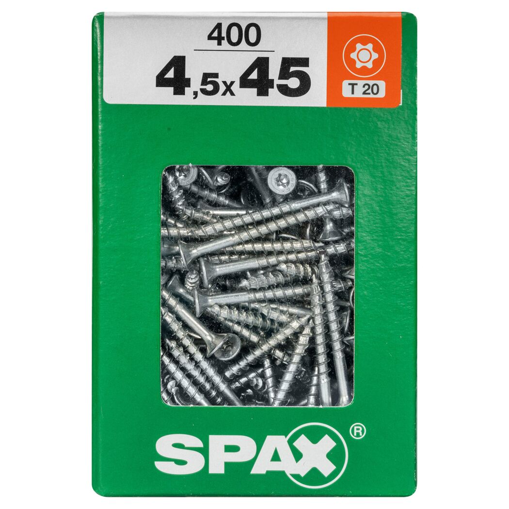 Senkkopfschrauben T-Star Ø 4,5 x 45 mm 400 Stück