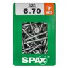 Senkkopfschrauben T-Star Ø 6 mm 70 mm 125 Stück
