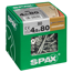 SPAX Verlegeschrauben 4,5 x 80 mm, 80 Stück