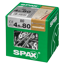 SPAX Verlegeschrauben 4,5 x 80 mm, 80 Stück