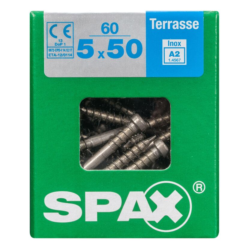 Terrassenschrauben T-Star Ø 5 x 50 mm 60 Stück