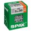 Senkkopfschrauben T-Star Ø 3,5 mm 30 mm 200 Stück