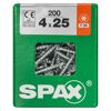 Senkkopfschrauben T-Star Ø 4 mm 25 mm 200 Stück