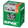 Senkkopfschrauben T-Star Ø 4,5 x 45 mm 75 Stück